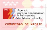 Presentacion de Luis Gonzalez, Jefe de Estudios, Agencia de Reeducacion y Reinserción del menor de Madrid