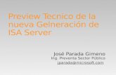 [SOS 2009] Microsoft Technet: TMG Preview Técnico