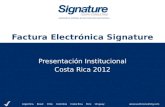 Signature institucional costa rica (web page) set 2012