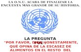 Encuesta de la ONU