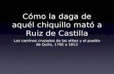 Los caminos cruzados de las elites y el pueblo de Quito: 1765 a 1812