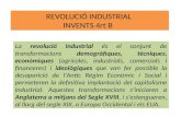 Invents de la Revolució Industrial Quart B.