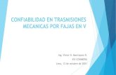 CONFIABILIDAD EN TRASMISIONES MECANICAS POR FAJAS EN V