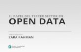 Jornada 1 año de Aragon Open Data, Zara Rahman: OKF presentación