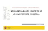Reindustrialización y Fomento de la Competitividad Industrial