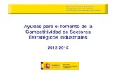 MITYC para jornada Sectores Estratégicos Industriales