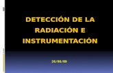 Detectores de la radiación e instrumentación