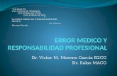 Error medico y responsabilidad profesional