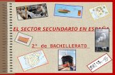 8. El  sector  secundario en  España