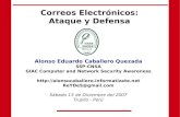 Correos Electrónicos: Ataque y Defensa