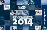 Informe Cuatrimestral de Seguridad Informática 2014. ESET España