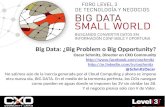 Big Data: ¿Big Problem o Big Opportunity? - by Oscar Andrés Schmitz - CXO - JUL 2012