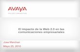 El impacto de la Web 2.0 en las telecomunicaciones empresariales