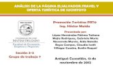 Presentación sobre la oferta turística Suchitoto, Cuscatlan