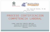 Proceso certificacion competencia laboral 15 julio