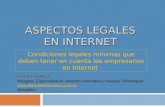 Aspectos legales en Internet