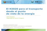 El H2020 para el transporte desde el punto de vista de la energía
