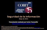 COBIT 5 y la Seguridad de la Información