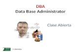 DBA, Clase abierta por Alejandro Moge