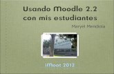 Usando Moodle 2.2 en ESIME Culhuacan. Caso de estudio
