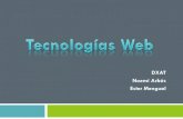 Tecnologias web