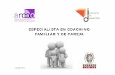 Especialista en Coaching Familiar y de Pareja (presencial)