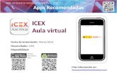 App ICEX, Aula virtual