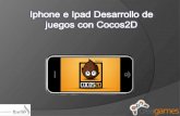 Desarrollar juegos para Iphone e Ipad con Cocos2D