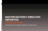Master GestióN Y DireccióN Deportiva