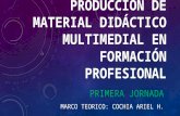 Produccion de material didáctico multimedial en formación profesional