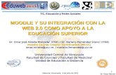 PANTALLAS.  MOODLE Y SU INTEGRACIÓN CON LA WEB 2.0 COMO APOYO  A LA EDUCACIÓN SUPERIOR