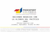 Oportunidades alianza del pacífico para perú, agroindustria, bogotá, 04 de octubre 2013