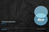 Blue Mercadotecnia presentación BTL.