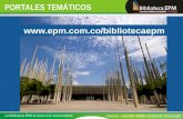 Portales Biblioteca EPM