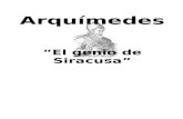 Arquímedes, el genio de siracusa