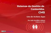 Introducción a los Sistemas de Gestión de Contenidos (CMS)