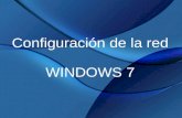 Configurar la red en Windows 7