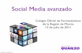 Social media avanzado Colegio Oficial de Farmaceúticos Murciacia