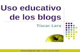 Uso Educativo de las Blogs
