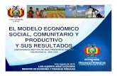 Nuevo Modelo Económico Social, Comunitario y Productivo y sus resultados
