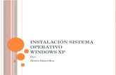Instalacion sistema operativo
