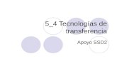 5 4 Tecnologias De Transferencia