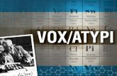 Clasificación Tipográfica Vox/Atypi.