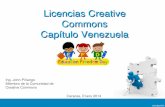 Licencias Creative Commons Capítulo Venezuela