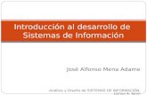 Introducción al análisis y diseño de sistemas de informacion