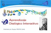 Aprendizaje dialogico interactivo