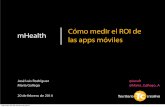 140220 Cómo medir el ROI de las aplicaciones móviles - m-health