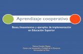 Aprendizaje Cooperativo: Bases Lineamientos Ejemplos