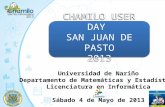 Chamilo User Day sede San Jaun de Pasto, Colombia