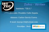 Zoho   writer 1